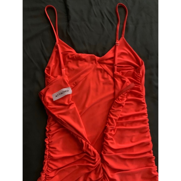 Neon pink mini dress - Picture 4 of 7